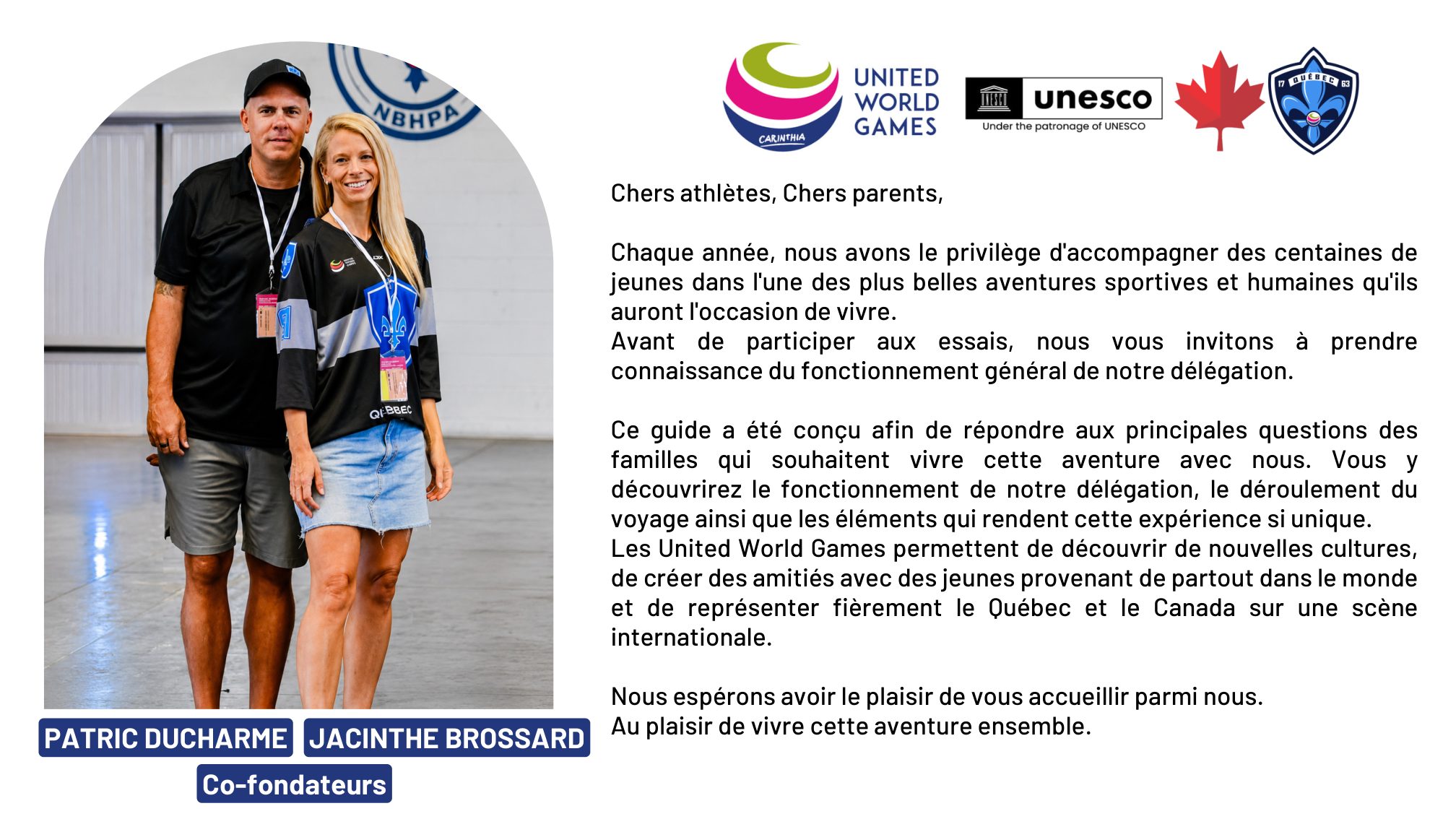 Guide du participant — page 2
