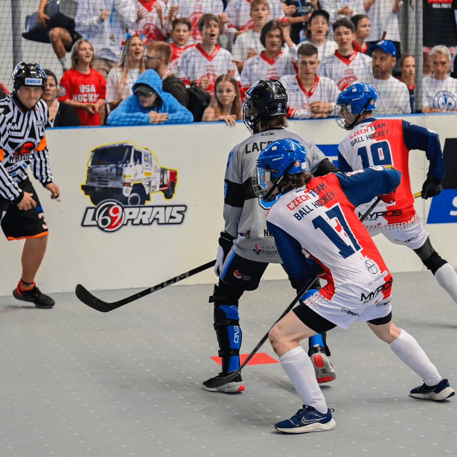 United World Games hockey balle équipe Québec Autriche