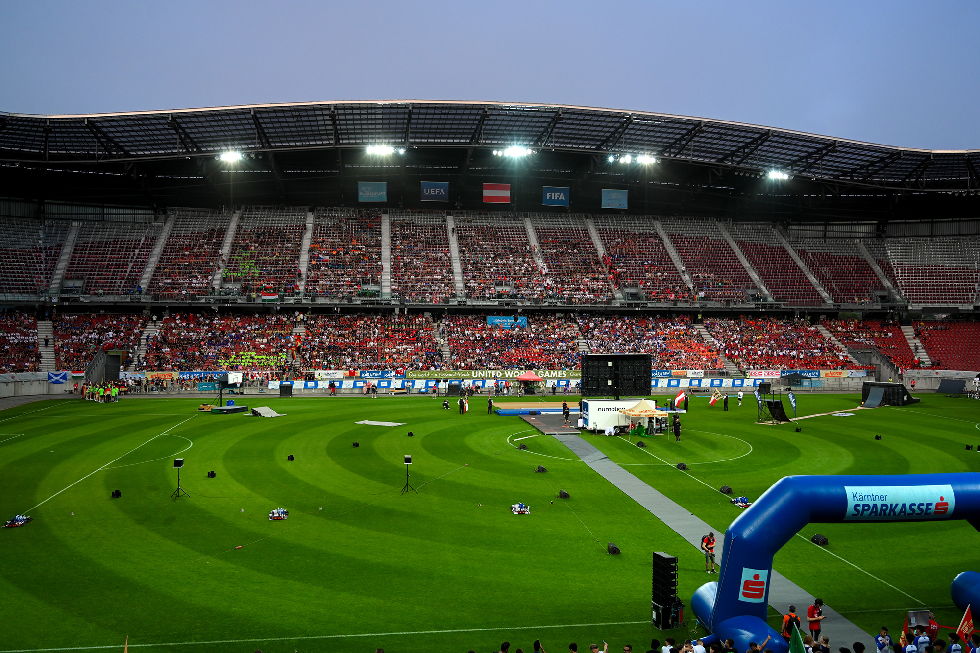 Stadium, cérémonie d'ouverture du United World Games