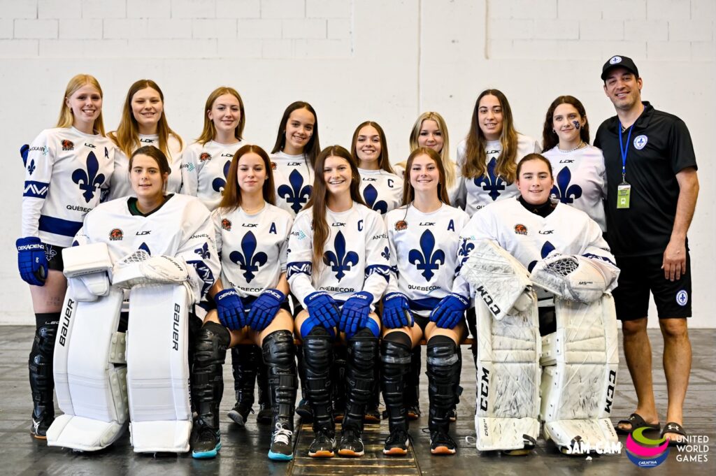 U19 Féminin Équipe Québec dek hockey