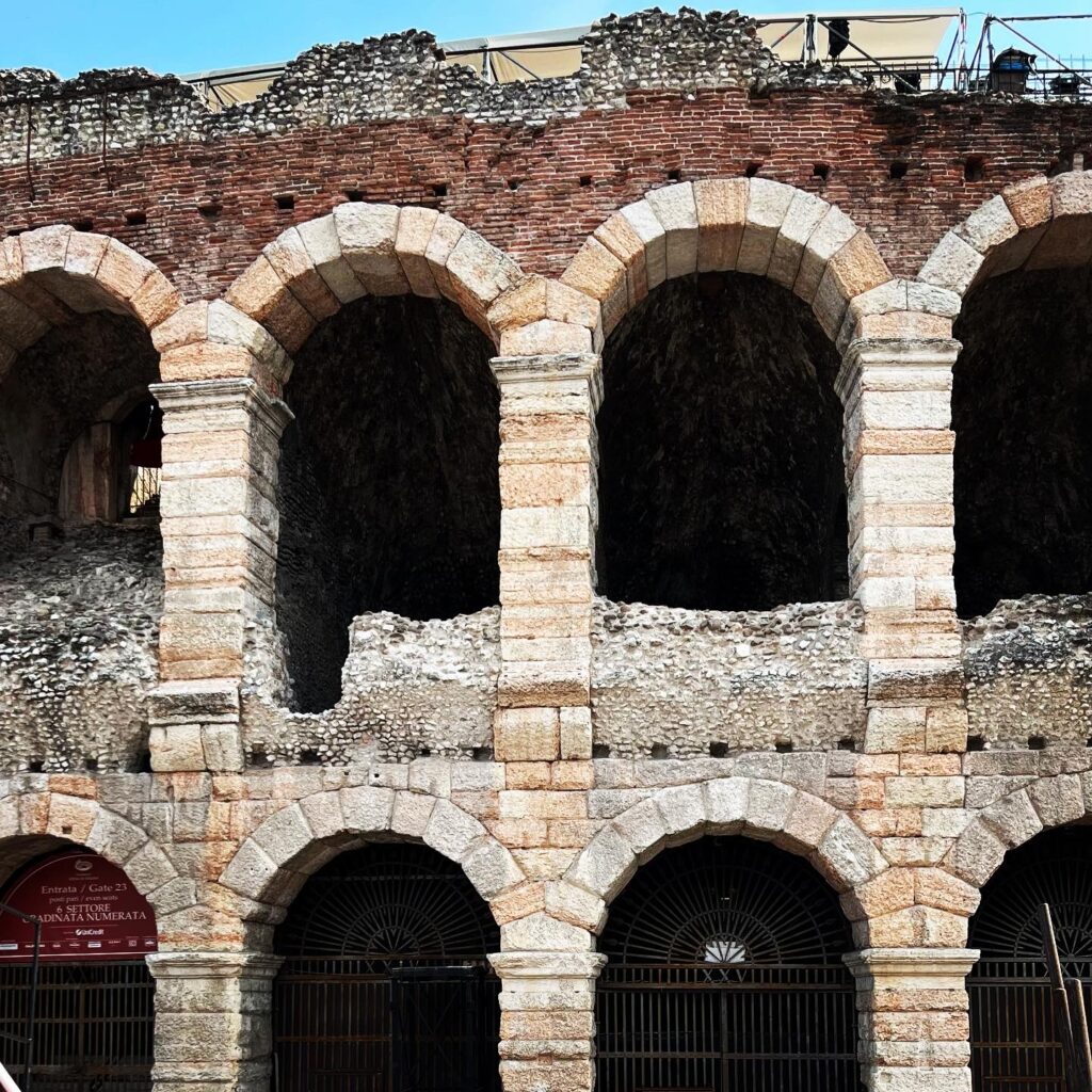 Arene vestige historique Vérone Italie