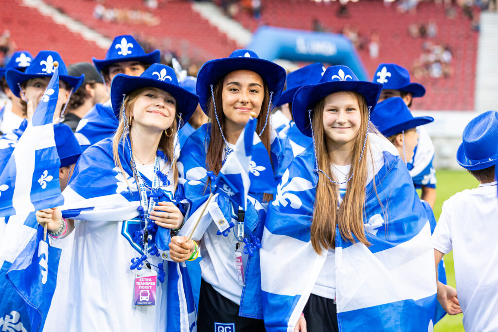 United World Games cérémonie d'ouverture Autriche Canada Québec