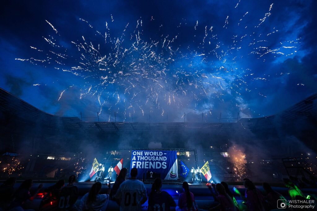 Feux ceremonie autriche united world games