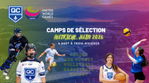 Equipe Quebec camp sélection Auitriche 2026